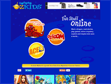 Tablet Screenshot of htwww.ozkids.com